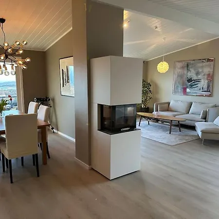 Willa Pa Tyholt Med Utsikt, Hage Og Parkering Trondheim
